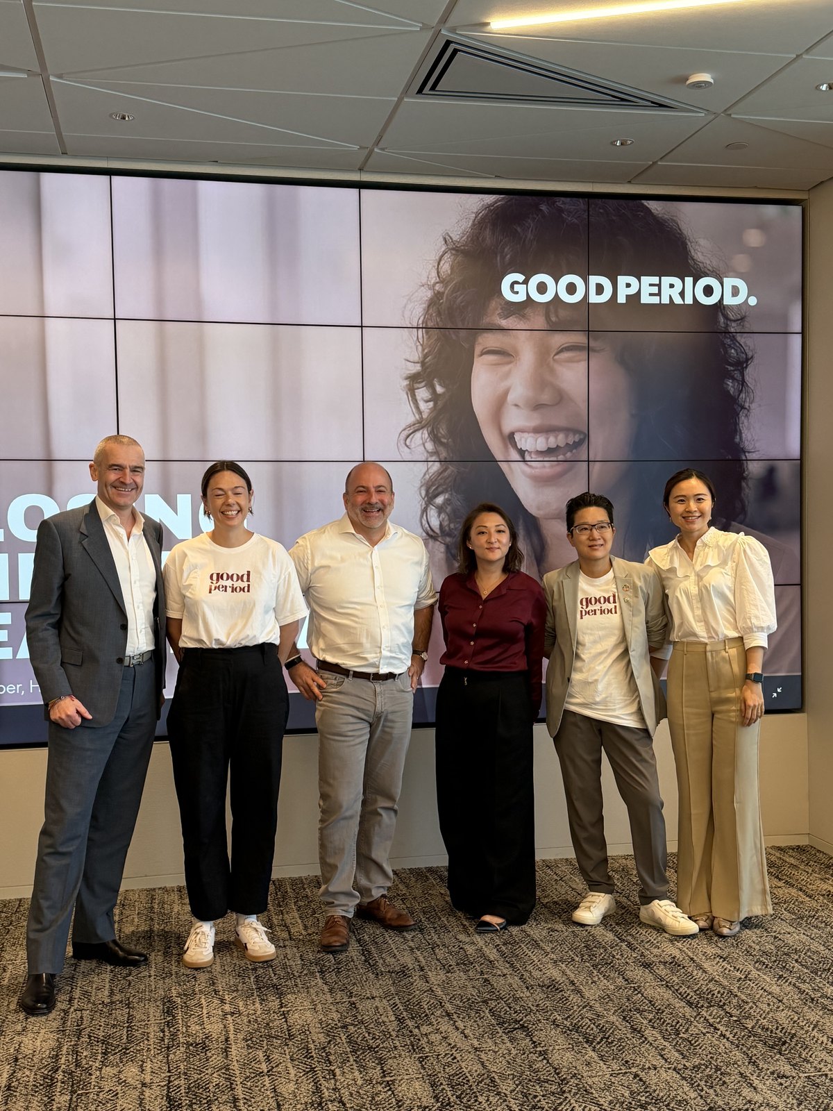 Workshop on menstrual health inclusion in a Hong Kong office
